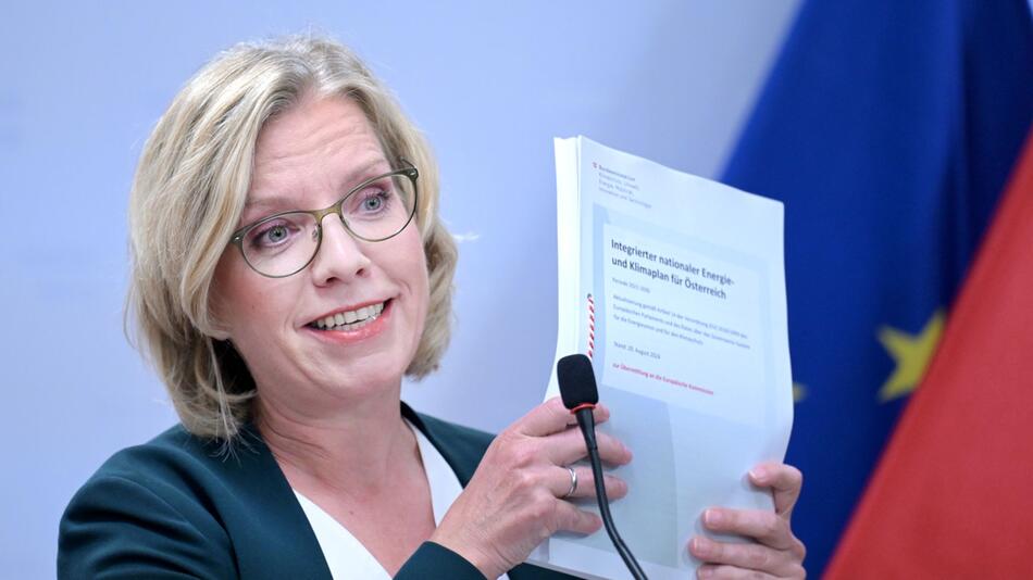 Umweltschutzministerin Leonore Gewessler präsentierte die Eckpunkte