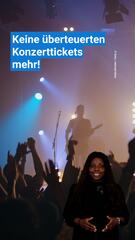 Schluss mit überteuerten Konzerttickets!