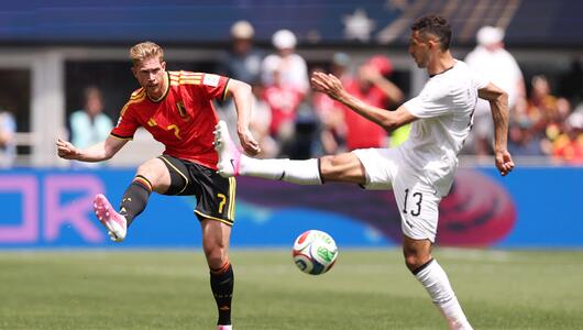 Kevin De Bruyne spielt für Belgiens Nationalteam.