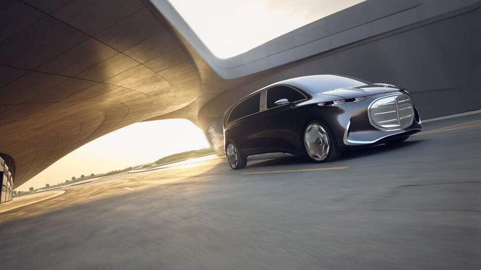 Fahransicht Mercedes-Benz Vision V