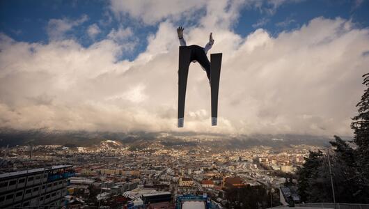 Diesen Ausblick werden auch die Skispringerinnen bald genießen