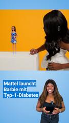 Mattel launcht erste Barbie mit Typ-1-Diabetes