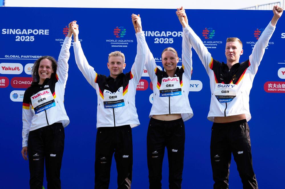 Schwimm-WM in Singapur - Freiwasser