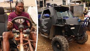 Gar kein Schrott: Autodidakt in Lagos baut sich sein eigenes Auto