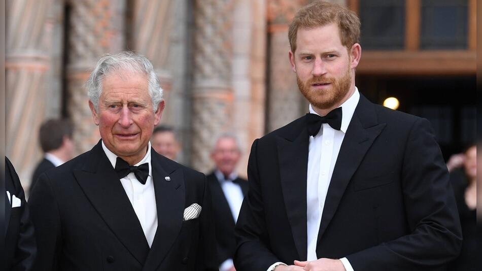 König Charles und sein Sohn Prinz Harry: Versöhnung ausgeschlossen?