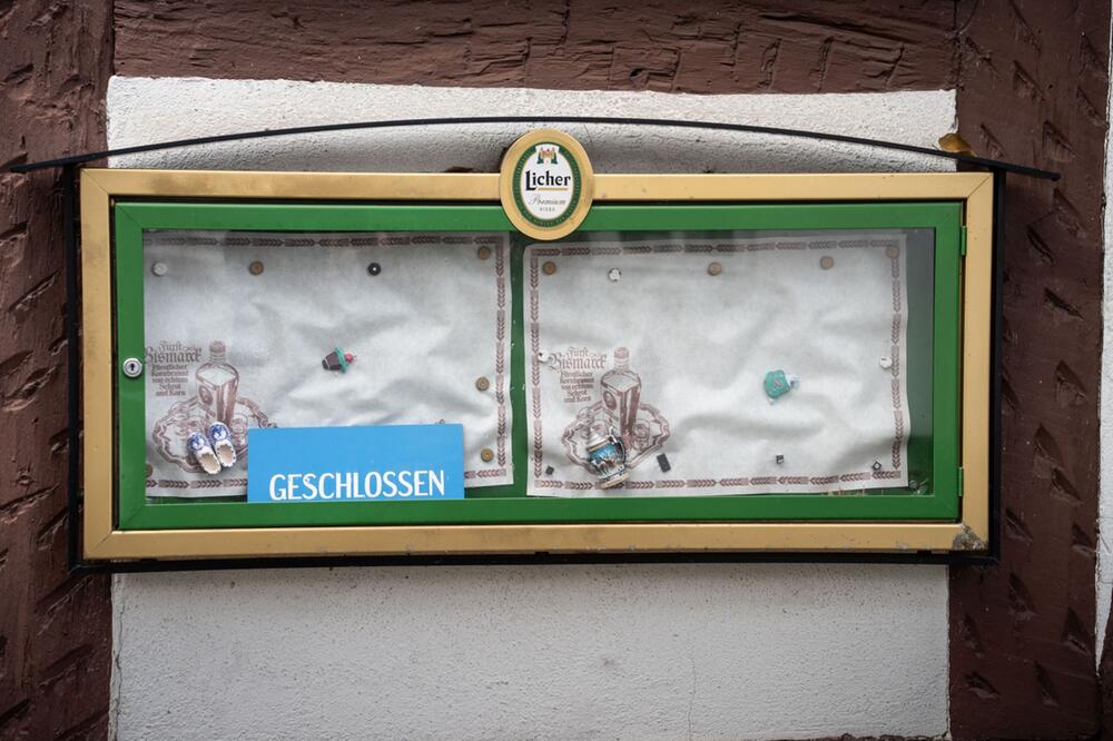 Geschlossenes Lokal