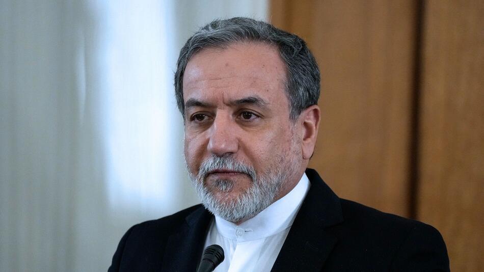 Iranischer Außenminister Araghtschi