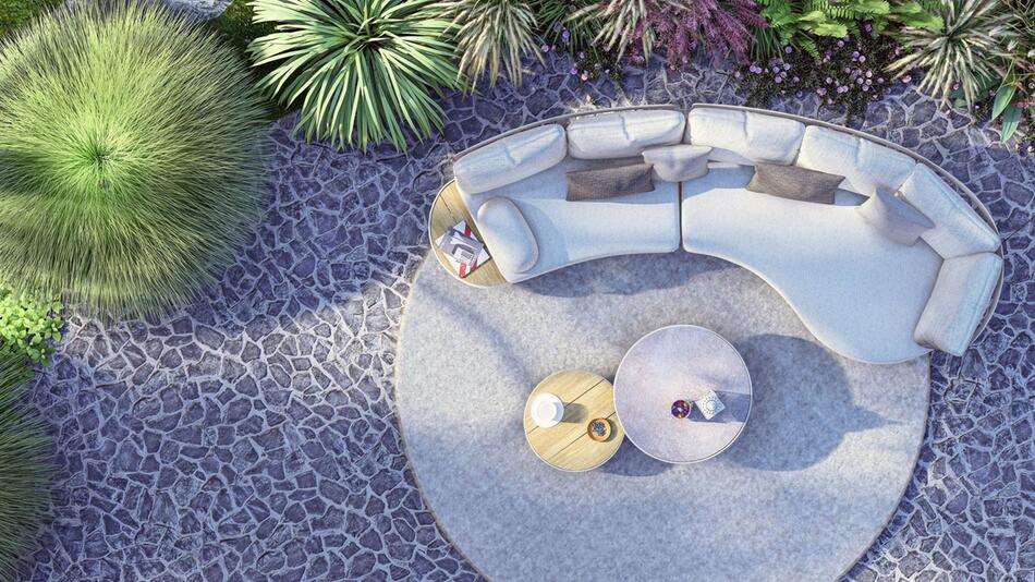 Outdoorsofa von Zebra