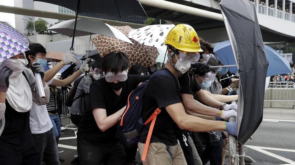 Proteste in Hongkong