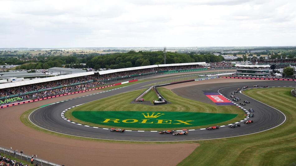 Der Grand Prix von Großbritannien findet in Silverstone statt