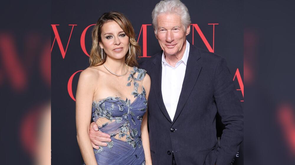 Alejandra Silva und Richard Gere bei der "Women in Cinema"-Gala in Cannes 2024.