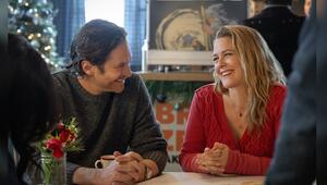 Oliver Hudson und Alicia Silverstone in "A Merry Little Ex-Mas".