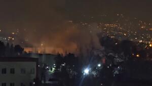 Großbrand in Militärstützpunkt im Iran