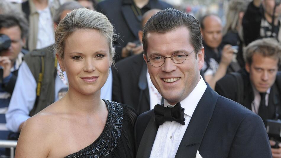 Karl-Theodor zu Guttenberg und seine Ex-Frau Stephanie