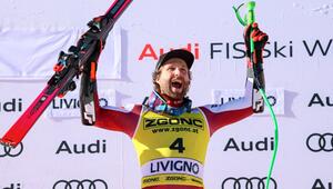 Marco Schwarz feiert seinen ersten Speedsieg