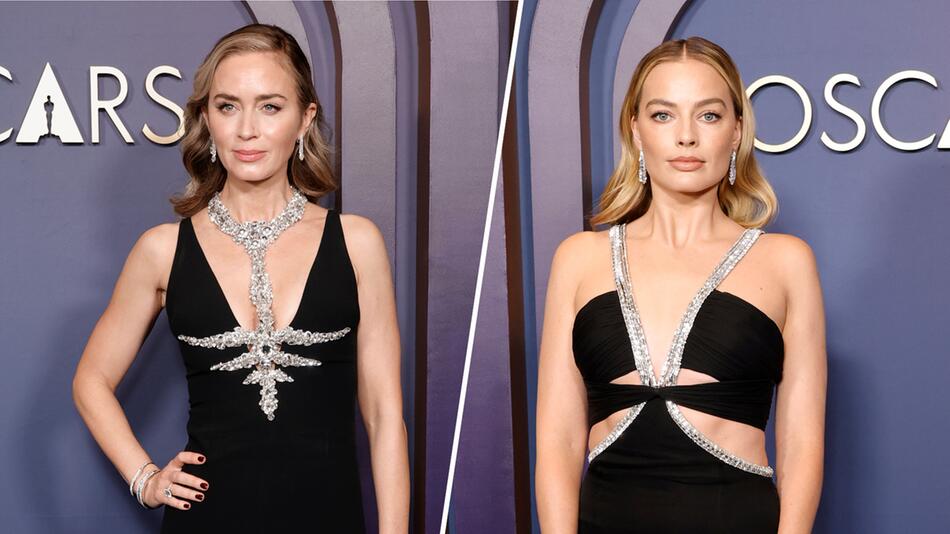 Emily Blunt und Margot Robbie