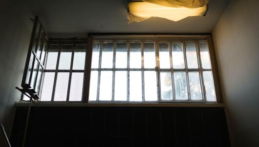 Zelle der Justizvollzugsanstalt Stadelheim