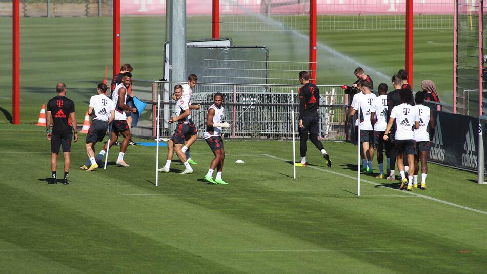 FC Bayern beim Training