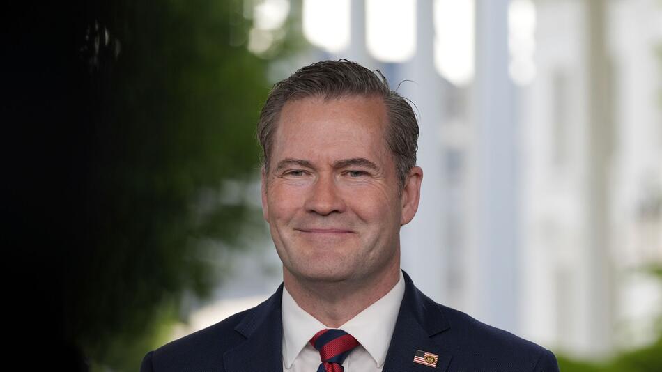 Trumps Sicherheitsberater Mike Waltz bei TV-Interview