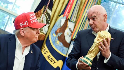 US-Präsident Donald Trump und FIFA-Präsident Gianni Infantino