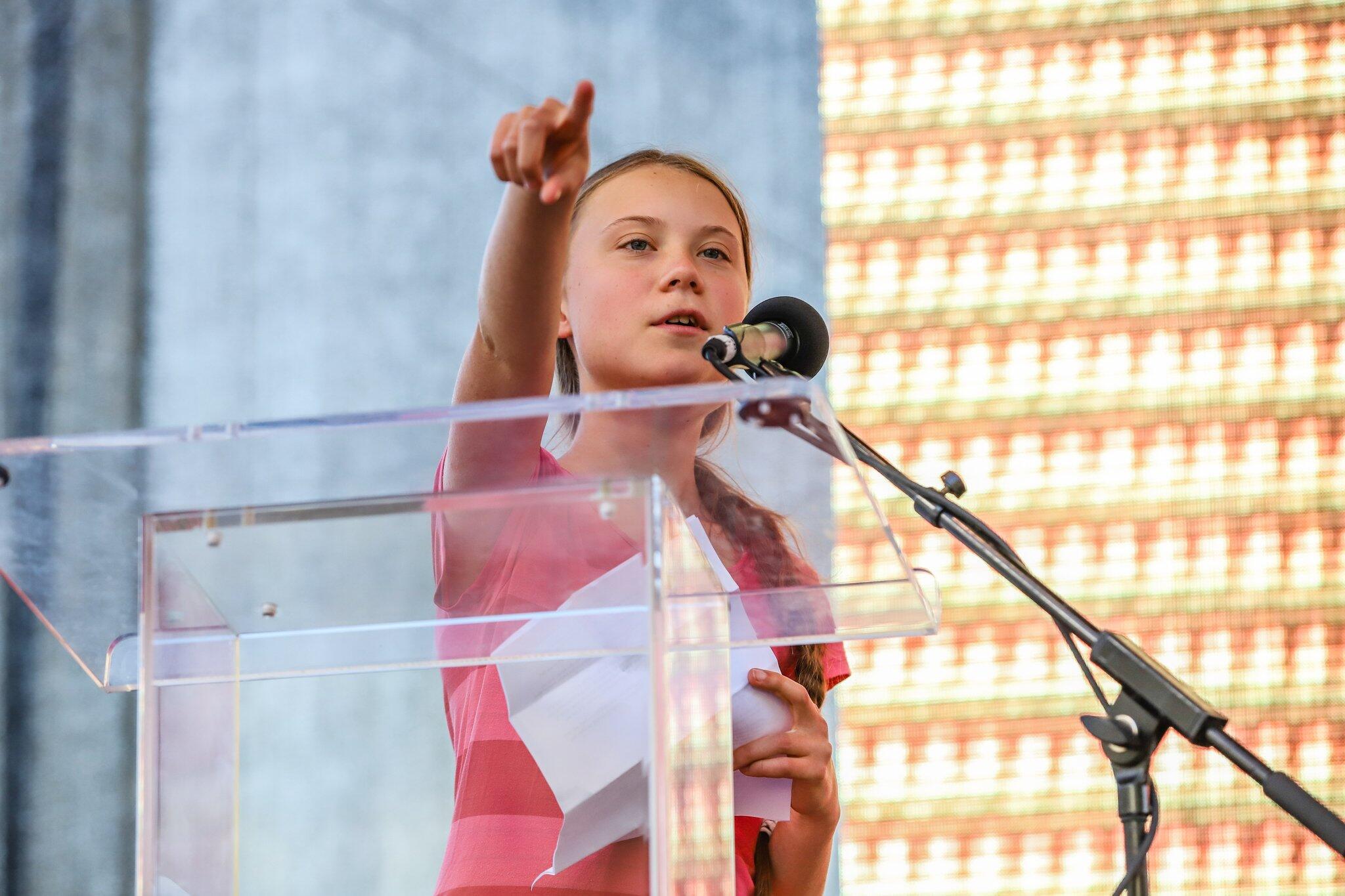 Greta Thunberg vor Vereinten Nationen "Uns kann niemand stoppen" GMX.AT