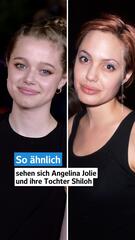 So ähnlich sieht Angelina Jolie ihrer Tochter Shiloh