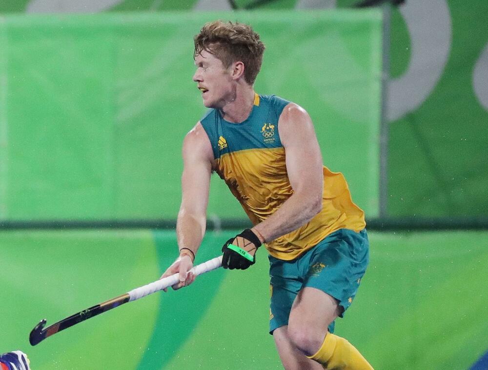 Matthew Dawson im Trikot der australischen Hockey-Nationalmannschaft