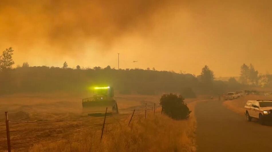 USA: Waldbrände in Kalifornien und Oregon