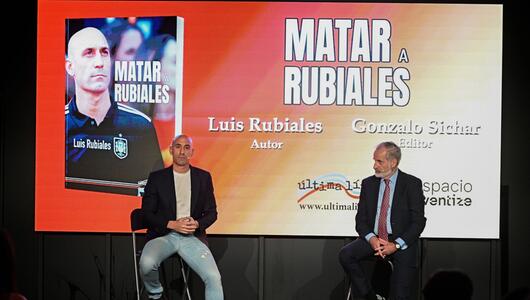 Ex-Verbandspräsident Rubiales stellt in Spanien Buch vor