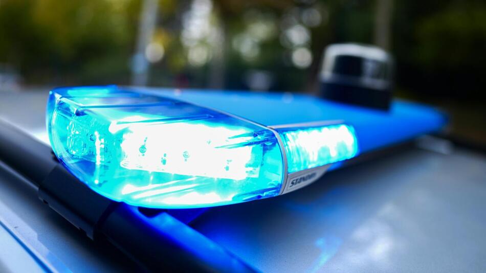 Symbolbild: Vlualicht auf Polizeiauto