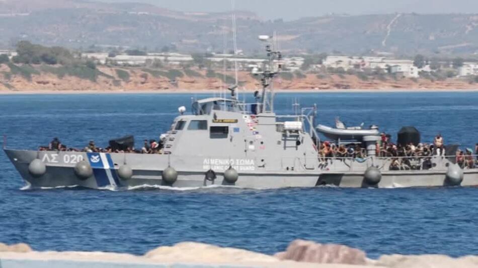 Griechische Inseln: Hunderte Migranten vor Gavdos und Kreta gerettet
