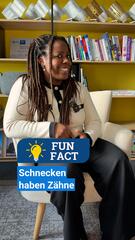 Fun Fact #1: Schnecken haben Zähne