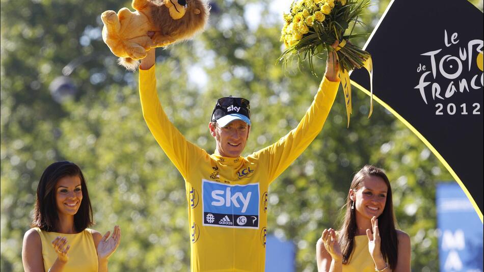 Bradley Wiggins gewann 2012 die Tour de France.