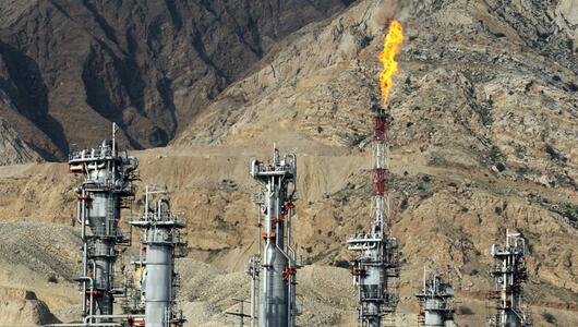Gasfeld im Iran