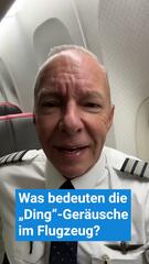 Was bedeuten die „Ding-Geräusche im Flugzeug?