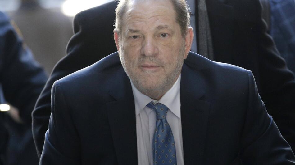 Harvey Weinstein während seines Gerichtsprozesses 2020 in New York.