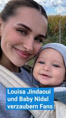 Familienglück pur: Louisa Jindaoui und Baby Nidal verzaubern Fans!