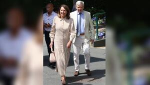 Carole und Michael Middleton besuchten den achten Tag in Wimbledon.