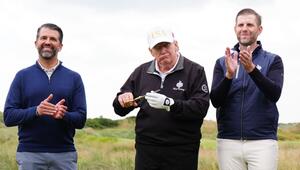 US-Präsident Trump mit Söhnen Donald und Eric