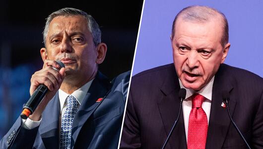 Der frühere CHP-Chef Özgür Özel (l.) sagt Staatspräsident Recep Tayyip Erdoğan den Kampf an