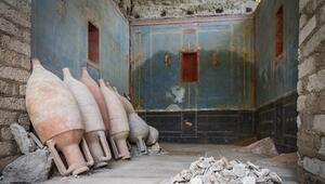 Raum mit blauen Wänden in Pompeji entdeckt