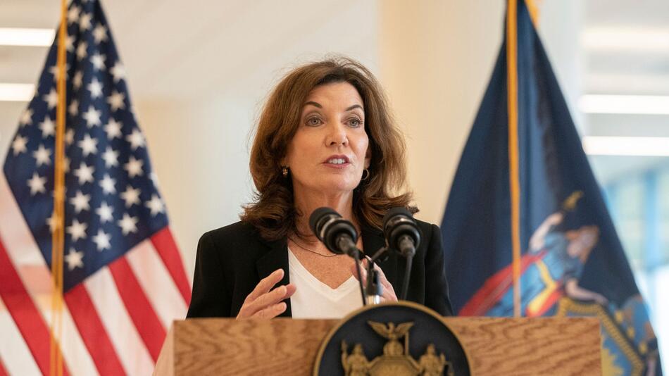 New Yorks Gouverneurin Kathy Hochul