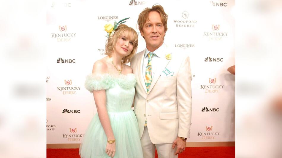 Dannielynn und Larry Birkhead beim Kentucky Derby.