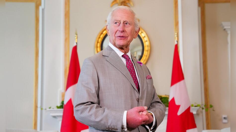 König Charles III. ist zum ersten Mal als König in Kanada.