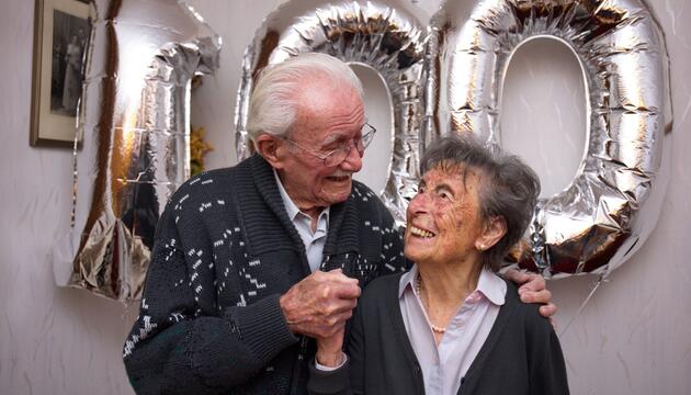 Ehepaar aus Osthessen wird gemeinsam 100 Jahre alt