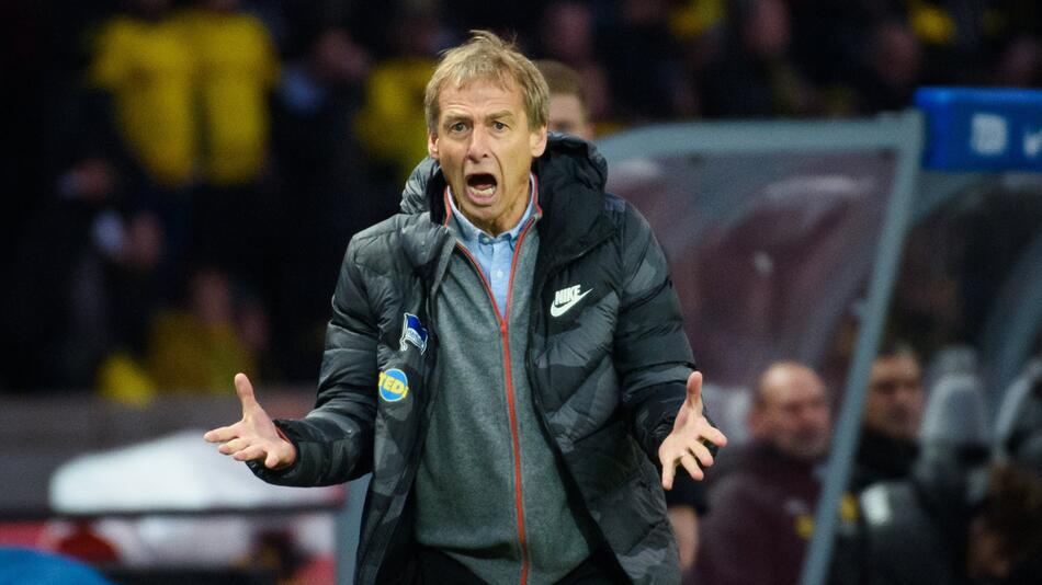 Hertha BSC - Borussia Dortmund, Bundesliga, Jürgen Klinsmann