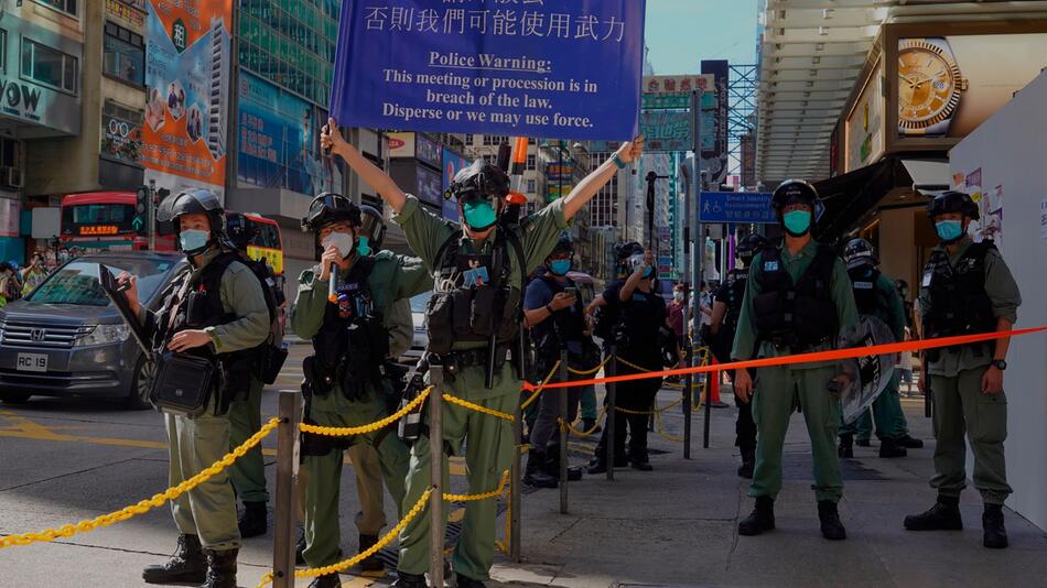 Proteste in Hongkong