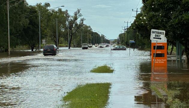 Überschwemmungen in Australien
