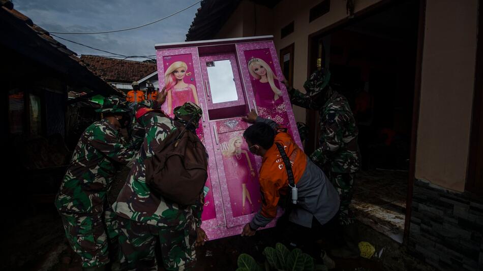 Erdrutsche in Indonesien