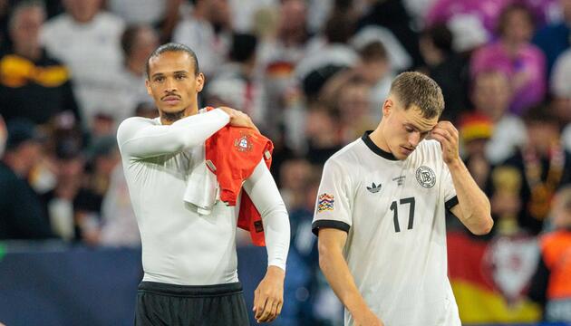 Leroy Sané und Florian Wirtz